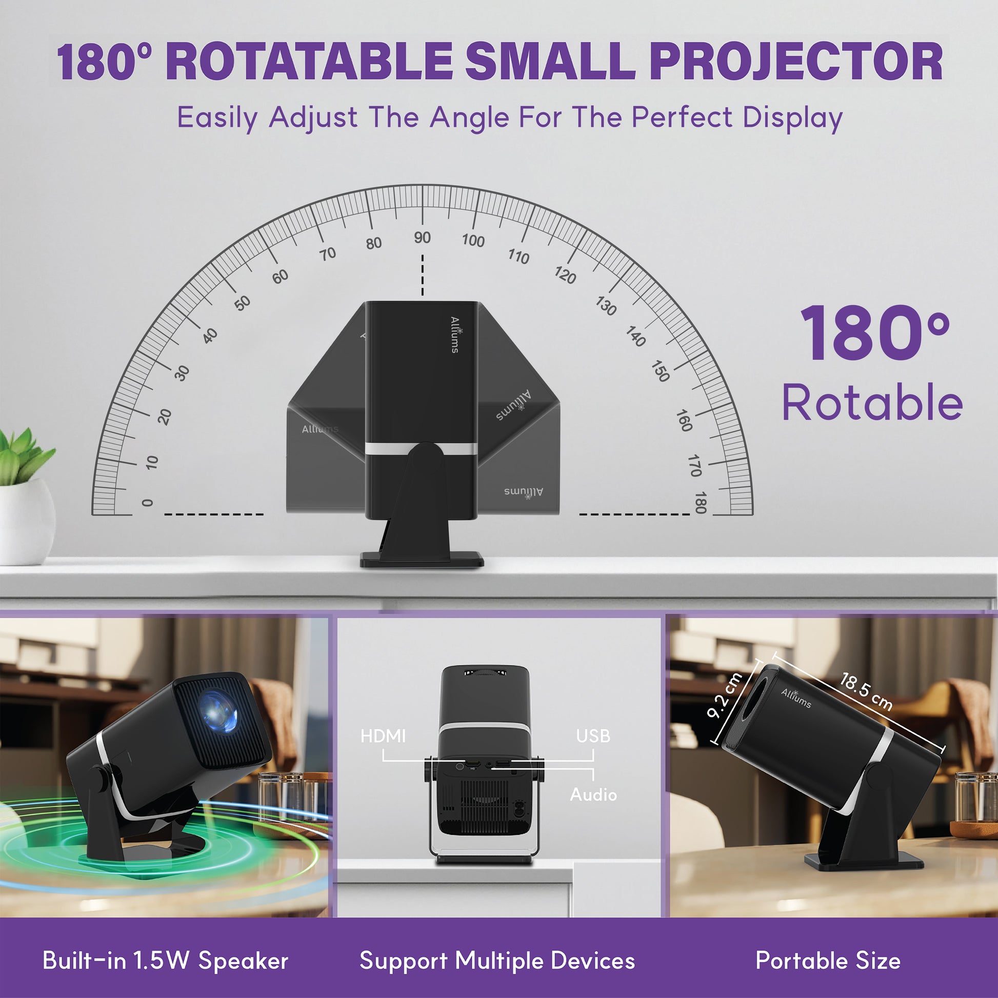 AP-MINI100B 4th Rotatable 