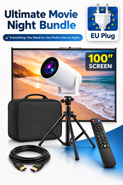 PROJEXA™ Ultimate Movie Night Bundle