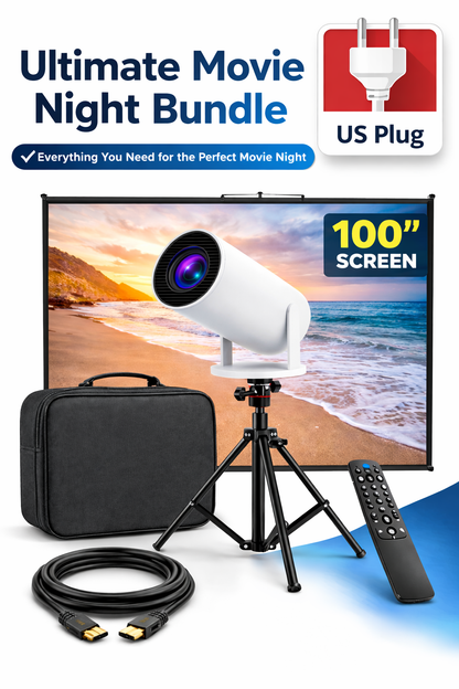 PROJEXA™ Ultimate Movie Night Bundle
