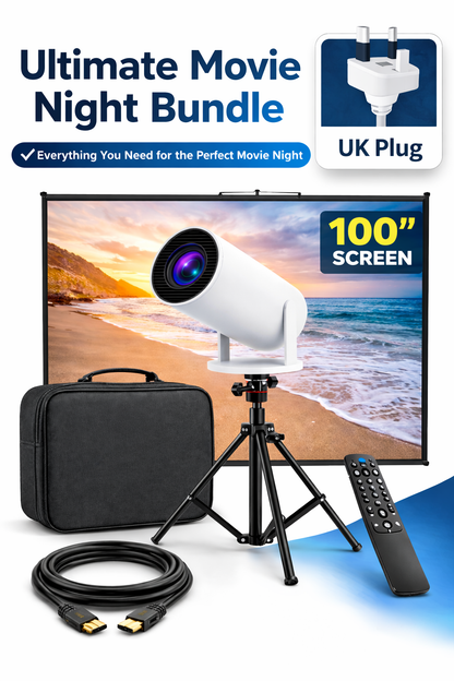 PROJEXA™ Ultimate Movie Night Bundle