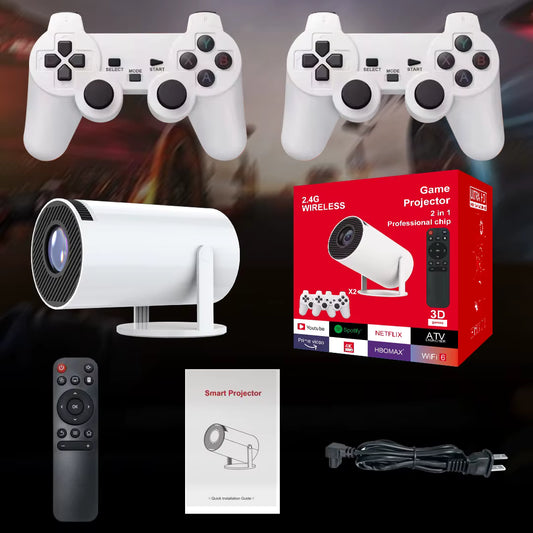 PROJEXA™ 2-in-1 Cinema & Retro Gaming Projector